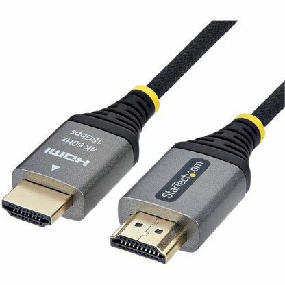 Main Image for StarTech 10ft (3m) Premium Certified High Speed HDMI Cable, Ultra Flexible HDMI Cable, 4K60Hz/1440p144Hz, Braided HDMI 2.0 Cord