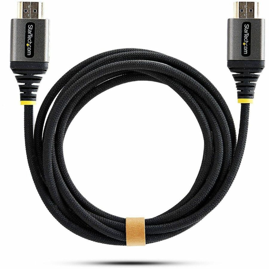 Alternate-Image4 Image for StarTech 10ft (3m) Premium Certified High Speed HDMI Cable, Ultra Flexible HDMI Cable, 4K60Hz/1440p144Hz, Braided HDMI 2.0 Cord