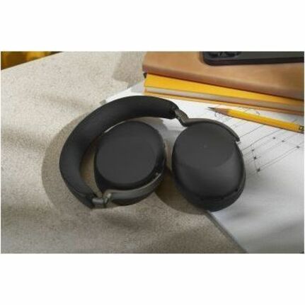Alternate-Image1 Image for Jabra Evolve3 45 MS - USB-A with Dongle - Stereo (Charging Stand)