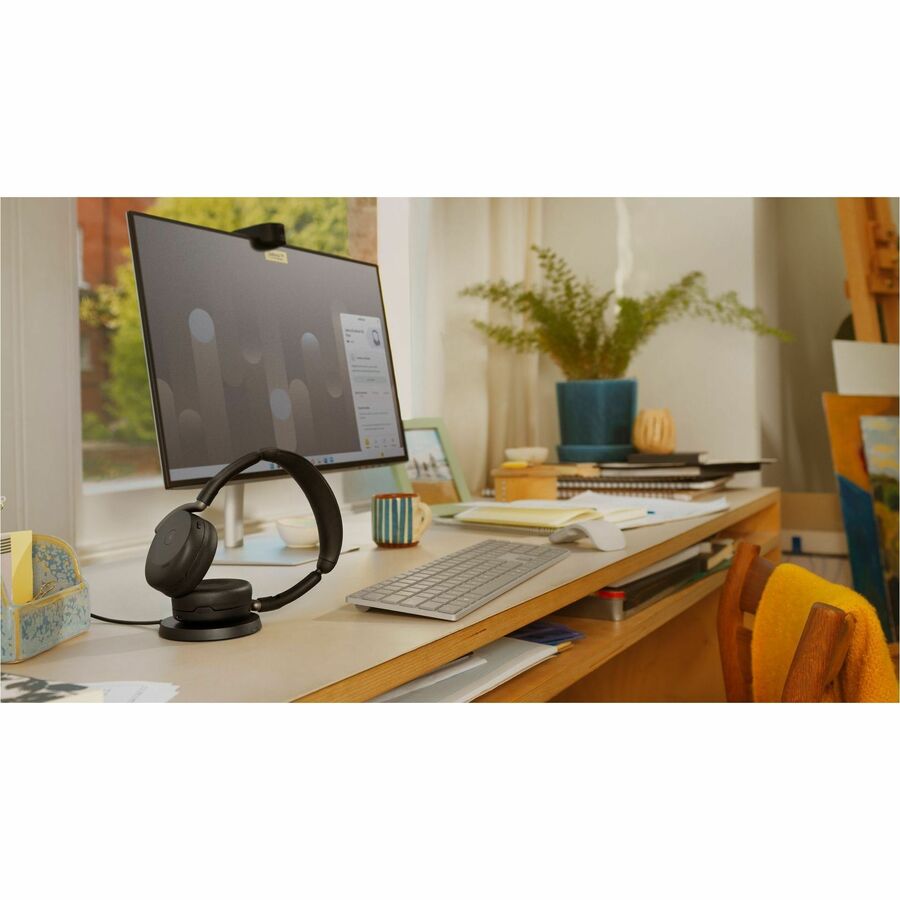 Alternate-Image6 Image for Jabra Evolve3 65 Flex MS - USB-C with Dongle - Black