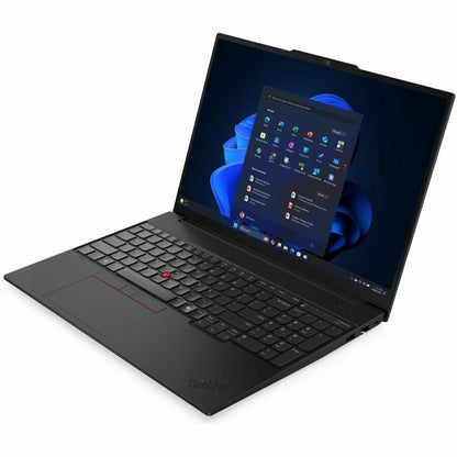 Alternate-Image2 Image for Lenovo ThinkPad E16 Gen 4 21Y4004SUS 16" Copilot+ PC Notebook - WUXGA - 60 Hz - AMD Ryzen AI 7 Ryzen AI 300 Series 345 - 16 GB - 512 GB SSD - English Keyboard - Black