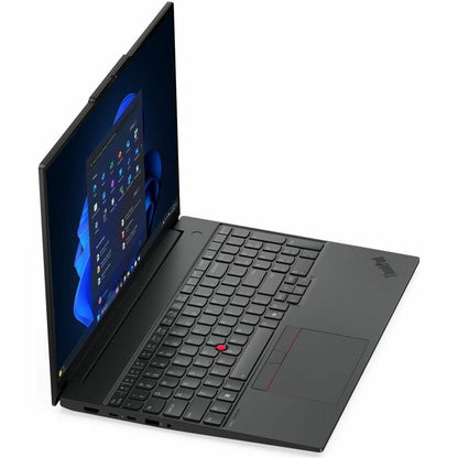 Alternate-Image1 Image for Lenovo ThinkPad E16 Gen 4 21Y4004SUS 16" Copilot+ PC Notebook - WUXGA - 60 Hz - AMD Ryzen AI 7 Ryzen AI 300 Series 345 - 16 GB - 512 GB SSD - English Keyboard - Black