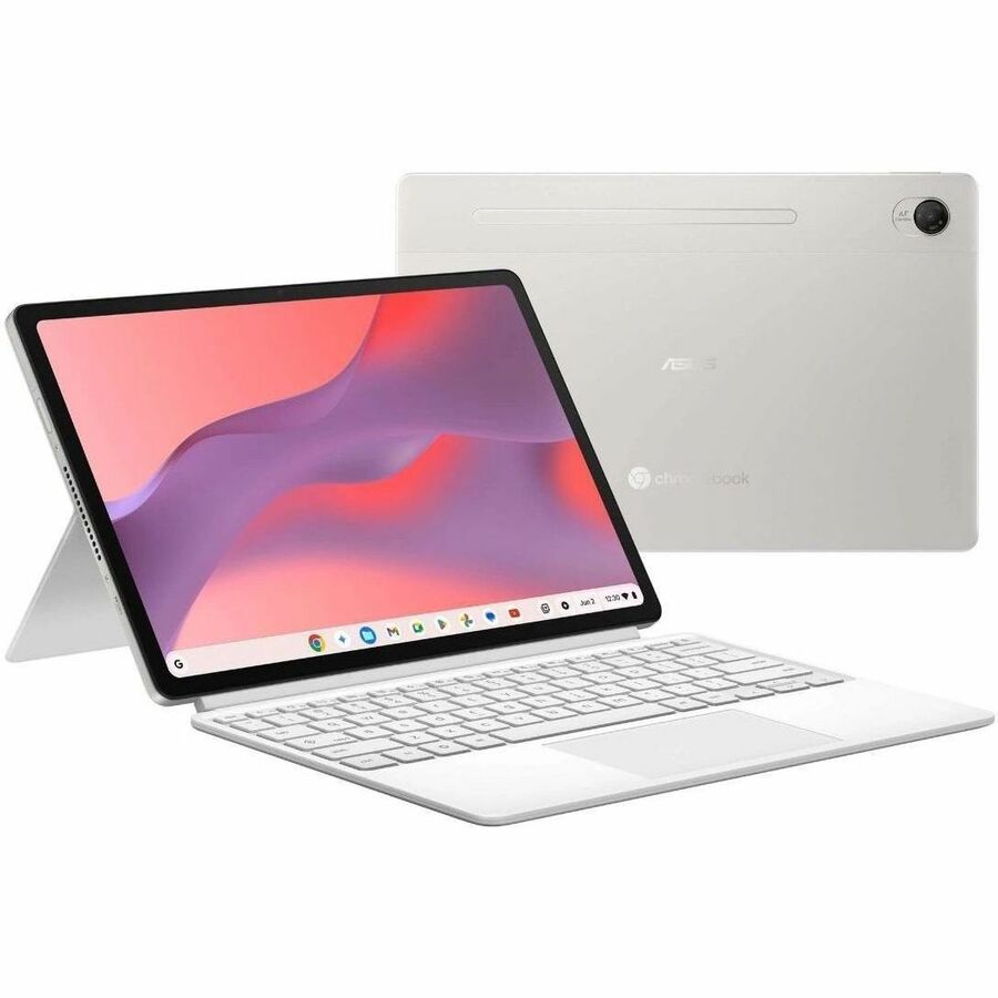 Alternate-Image1 Image for Asus Chromebook CM32 Detachable CM3206 CM3206DM4A-YZ44T 12.1" Touchscreen Detachable 2 in 1 Chromebook - Octa-core (ARM Cortex A78 + Cortex A55) - 4 GB - 64 GB Flash Memory - Cloud Titanium