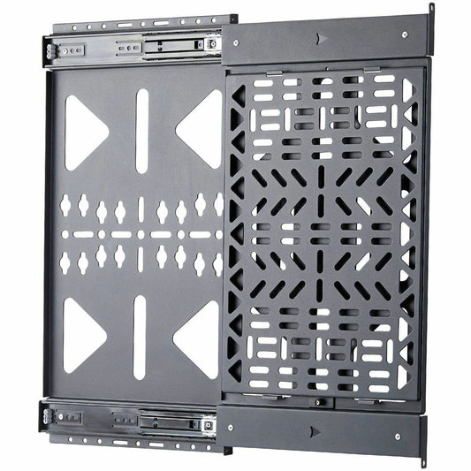 Main Image for StarTech Slide-Out AV Component Storage Panel, Cable Box and Accessories Mounting, Up to 22lb (10kg), Slim Behind-TV Media Wall Mount