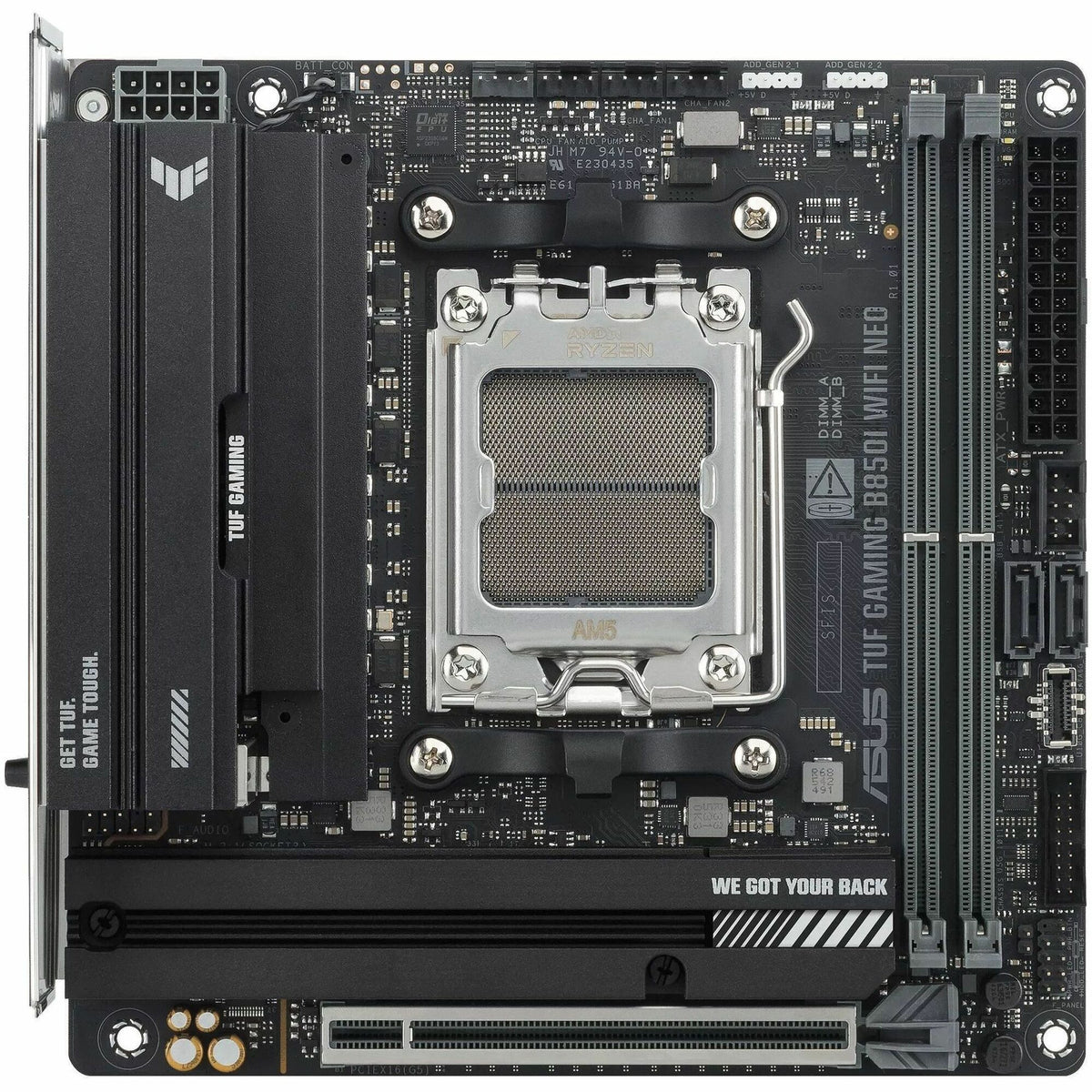 Main Image for TUF B850I WIFI NEO Gaming Desktop Motherboard - AMD B850 Chipset - Socket AM5 - Mini ITX