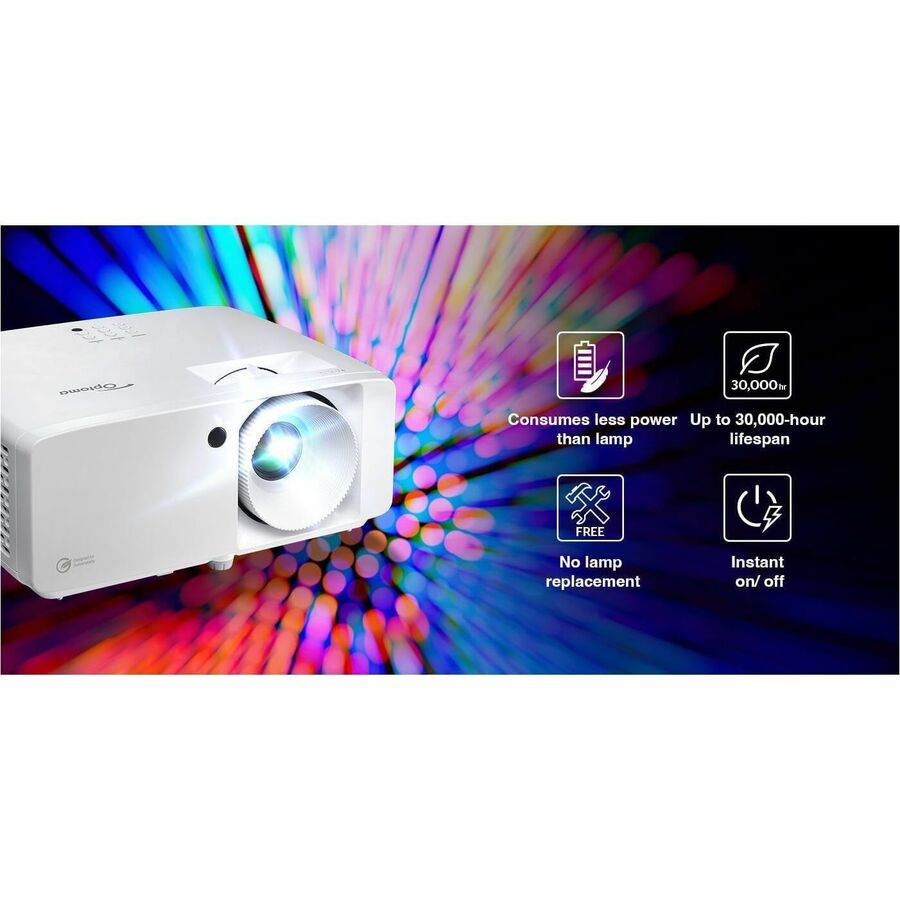 Alternate-Image7 Image for Optoma DuraCore ZH521 3D DLP Projector - 16:9 - Ceiling Mountable