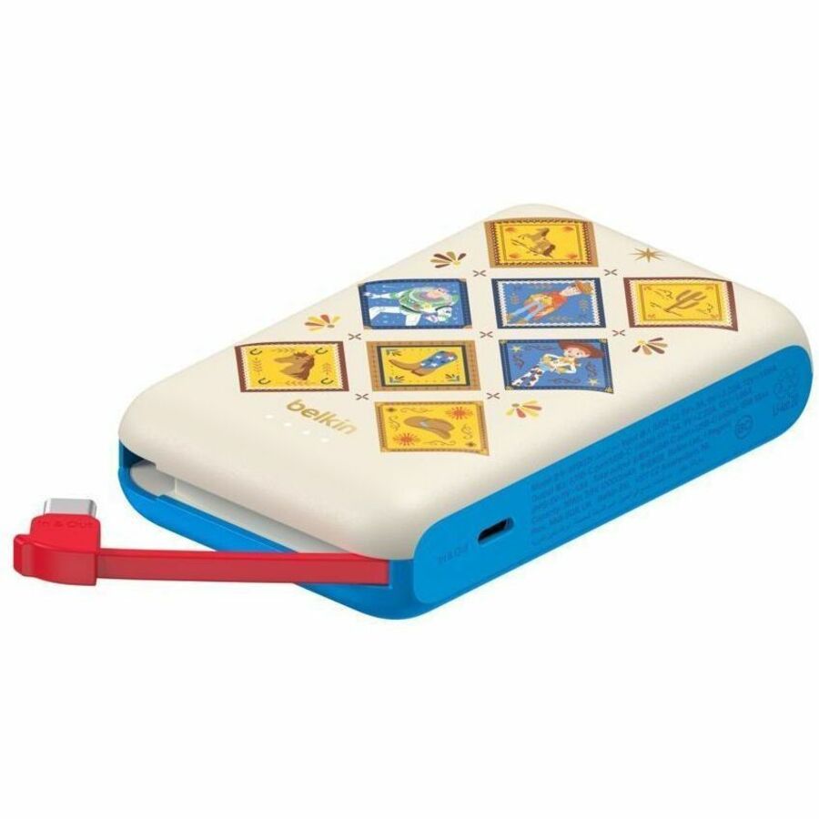 Main Image for Belkin BoostCharge Power Bank 10K with Integrated Cable, Toy Story 5