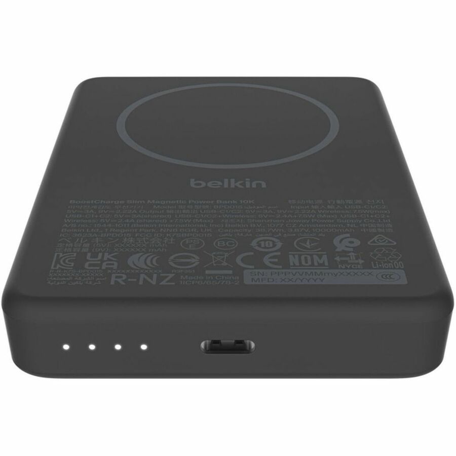 Alternate-Image2 Image for Belkin BoostCharge Slim Magnetic Power Bank 10K