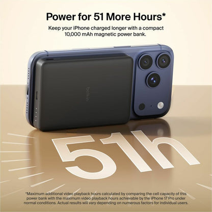 Alternate-Image6 Image for Belkin BoostCharge Slim Magnetic Power Bank 10K