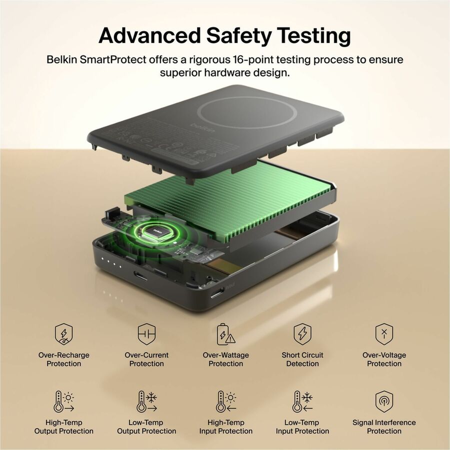 Alternate-Image10 Image for Belkin BoostCharge Slim Magnetic Power Bank 10K