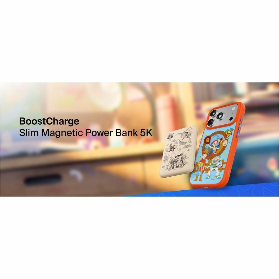 Alternate-Image5 Image for Belkin BoostCharge Slim Magnetic Power Bank 5K, Toy Story 5