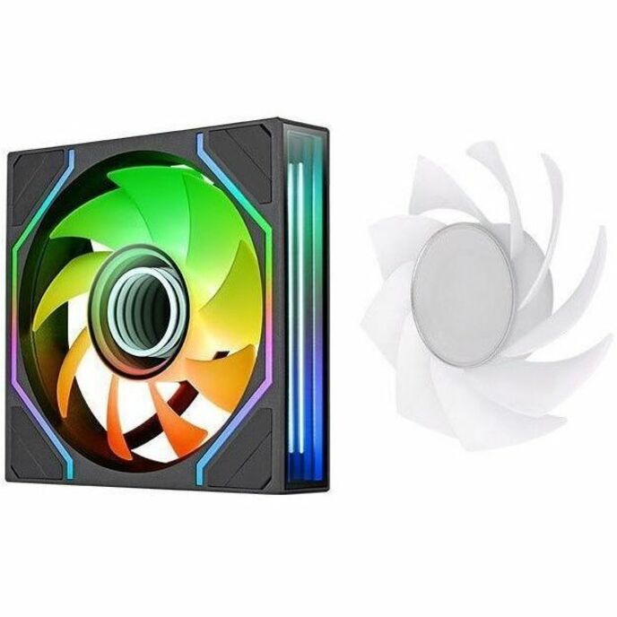 Alternate-Image1 Image for Thermaltake SWAFAN 140 EX INFINITY ARGB Sync PC Cooling Fan (3-Fan Pack) - 3 Pack