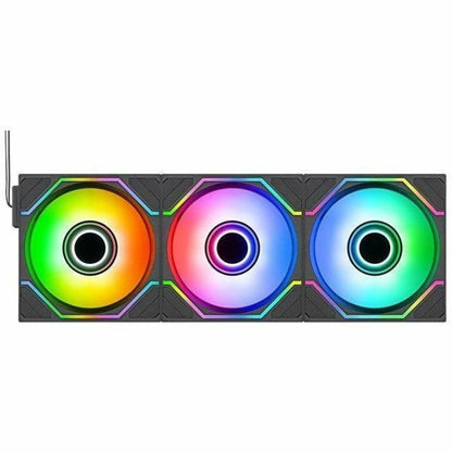 Alternate-Image3 Image for Thermaltake SWAFAN 140 EX INFINITY ARGB Sync PC Cooling Fan (3-Fan Pack) - 3 Pack