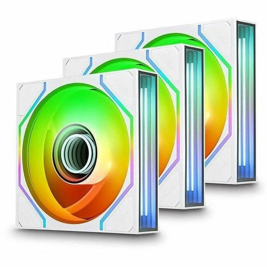 Main Image for Thermaltake SWAFAN 140 EX INFINITY ARGB Sync PC Cooling Fan - Snow (3-Fan Pack) - 3 Pack