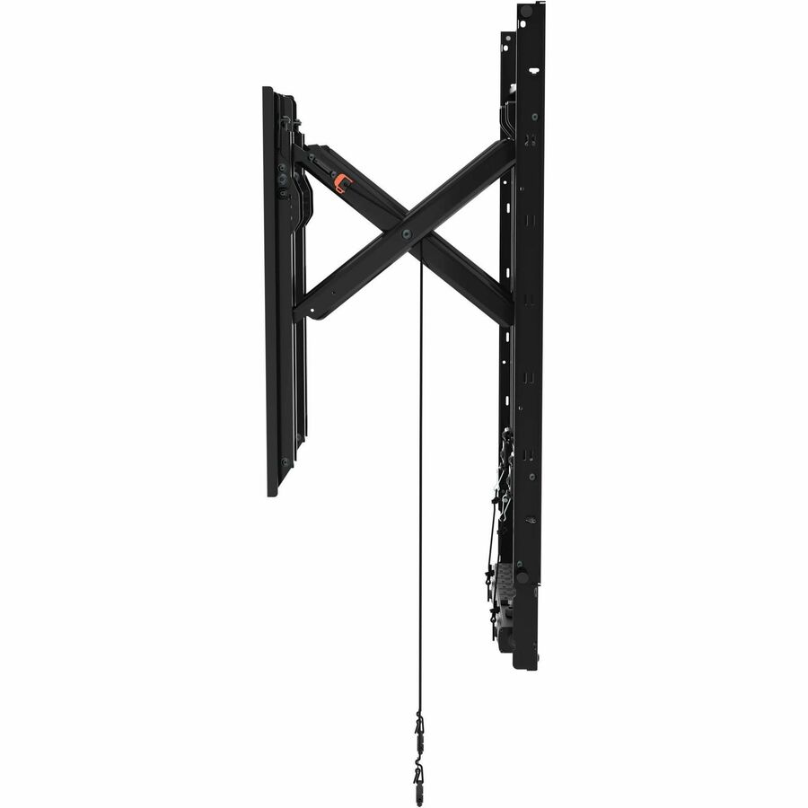 Left Image for Chief Tempo Wall Mount for Flat Panel Display, PDU, Power Strip, Digital Signage Display - Black - Portrait