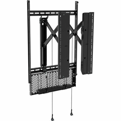 Alternate-Image7 Image for Chief Tempo Wall Mount for Flat Panel Display, PDU, Power Strip, Digital Signage Display - Black - Portrait
