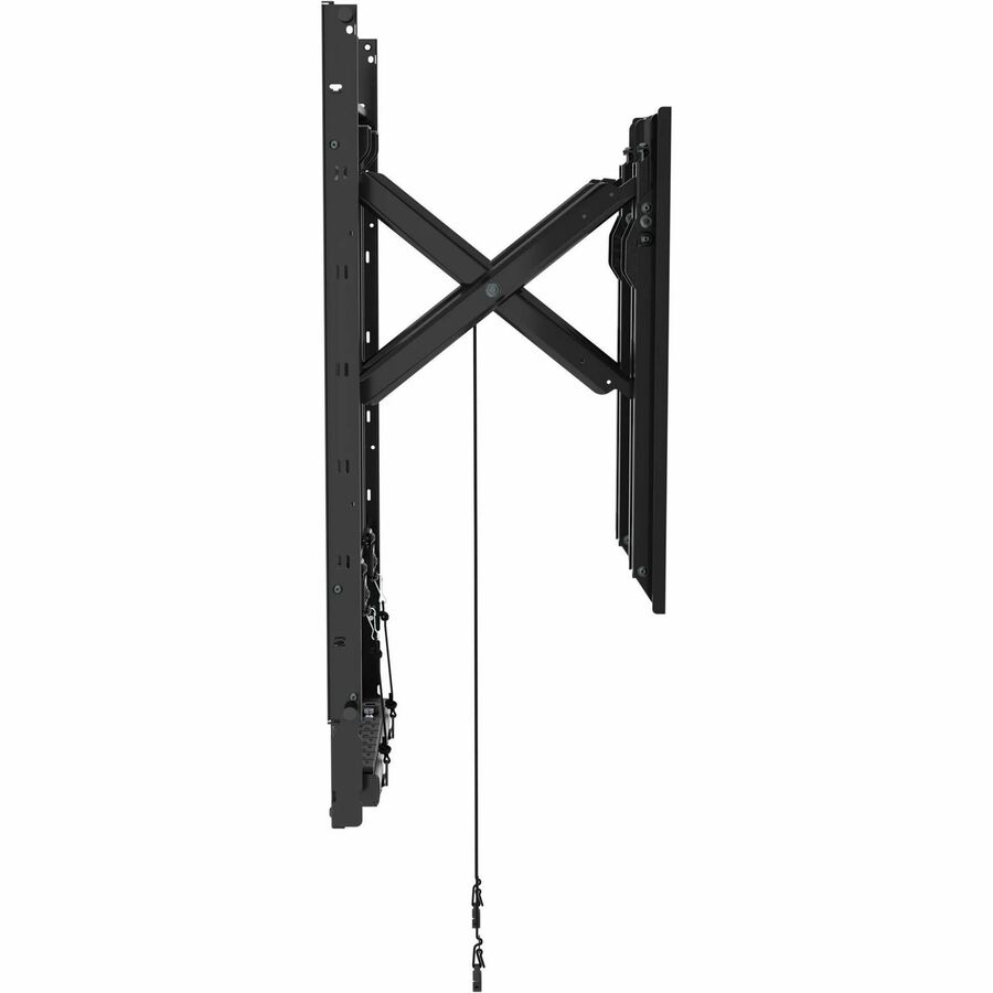 Alternate-Image8 Image for Chief Tempo Wall Mount for Flat Panel Display, PDU, Power Strip, Digital Signage Display - Black - Portrait
