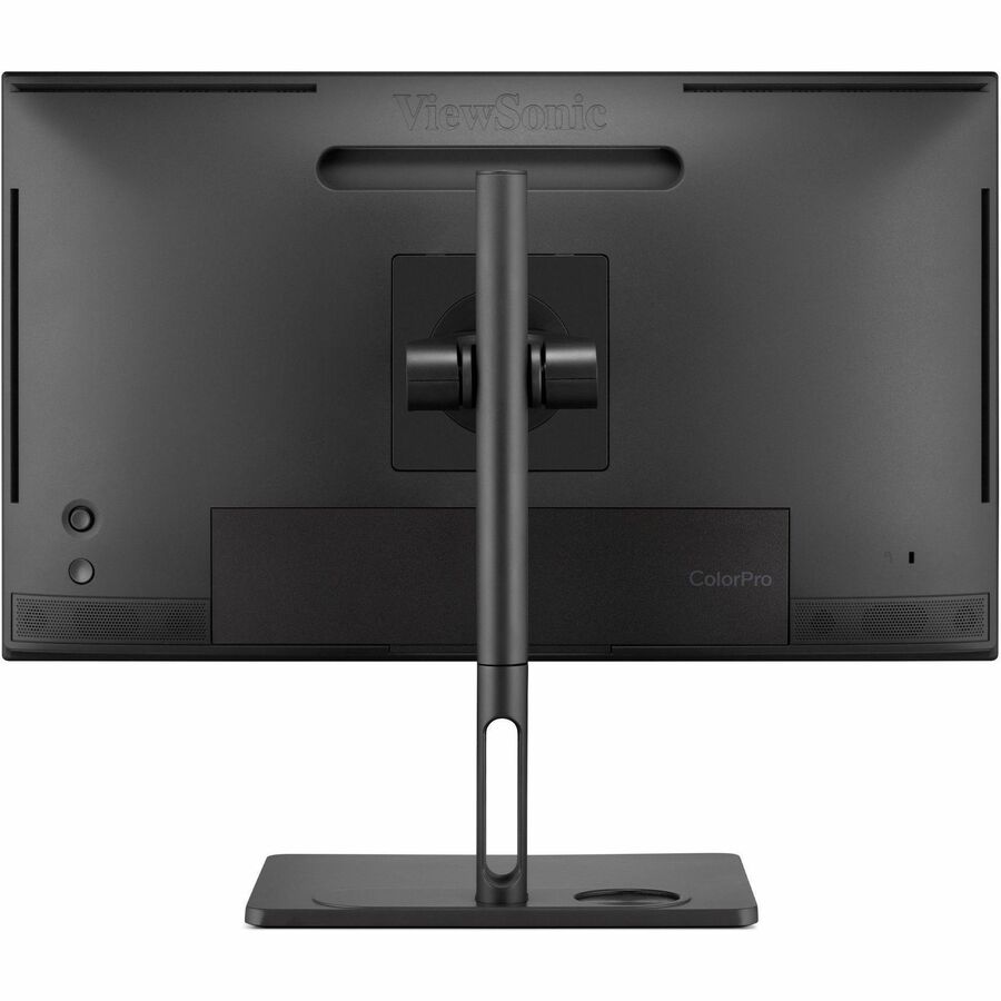 Rear Image for ViewSonic VP2776T-2K 27 Inch 1440p ColorPro Monitor, IPS Display with 100W Thunderbolt USB-C, RJ45, DaisyChain, 100% sRGB, HDR400 Pantone Validated for Mac and PC, Advanced Ergonomics