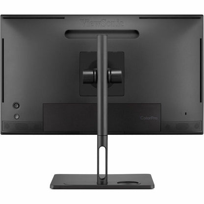 Rear Image for ViewSonic VP2776T-2K 27 Inch 1440p ColorPro Monitor, IPS Display with 100W Thunderbolt USB-C, RJ45, DaisyChain, 100% sRGB, HDR400 Pantone Validated for Mac and PC, Advanced Ergonomics