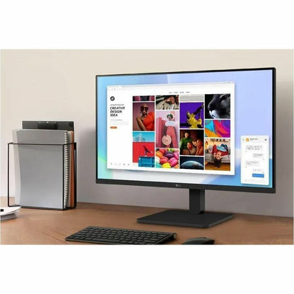 Life-Style Image for LG 27BA650-I 27" Class Full HD LCD Monitor - 16:9 - Matte Black