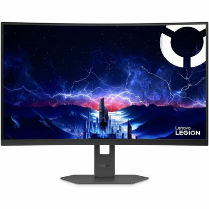 Front Image for Lenovo Legion 32Q-2c 32" Class WQHD Curved Screen LED Monitor - 16:9 - Eclipse Black