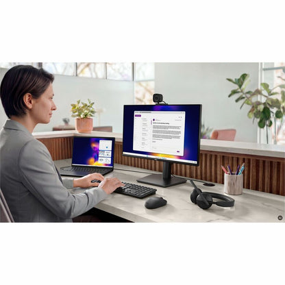 Life-Style Image for Dell Pro E2426HS 24" Class Full HD LCD Monitor - 16:9 - Black
