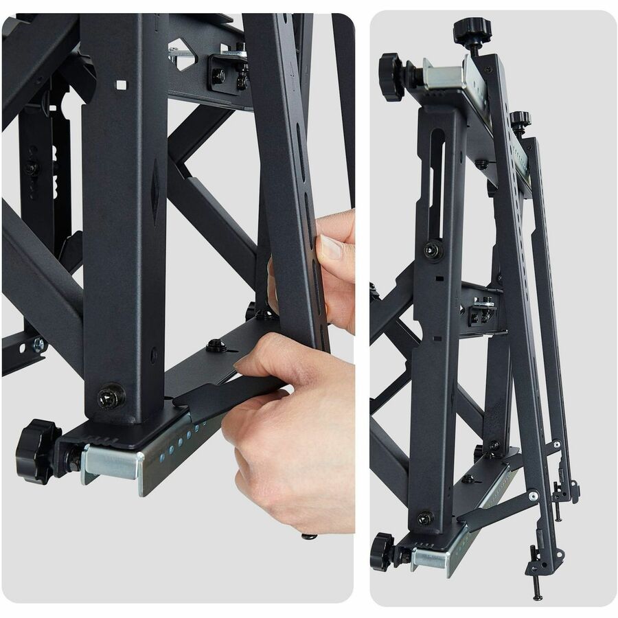 Alternate-Image4 Image for StarTech Video Wall TV Mount up to 70-inch Displays and 154lb, Supports Landscape / Portrait Orientation, Bracket w/ Kickstand Design