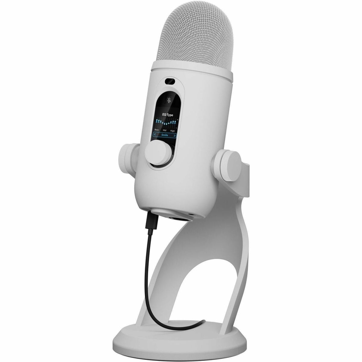 Main Image for Logitech G Blue Yeti 2 USB Mic for Gaming, Voice Proximity Sensor, AI-Powered De-Noiser, White