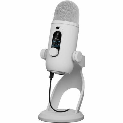 Main Image for Logitech G Blue Yeti 2 USB Mic for Gaming, Voice Proximity Sensor, AI-Powered De-Noiser, White