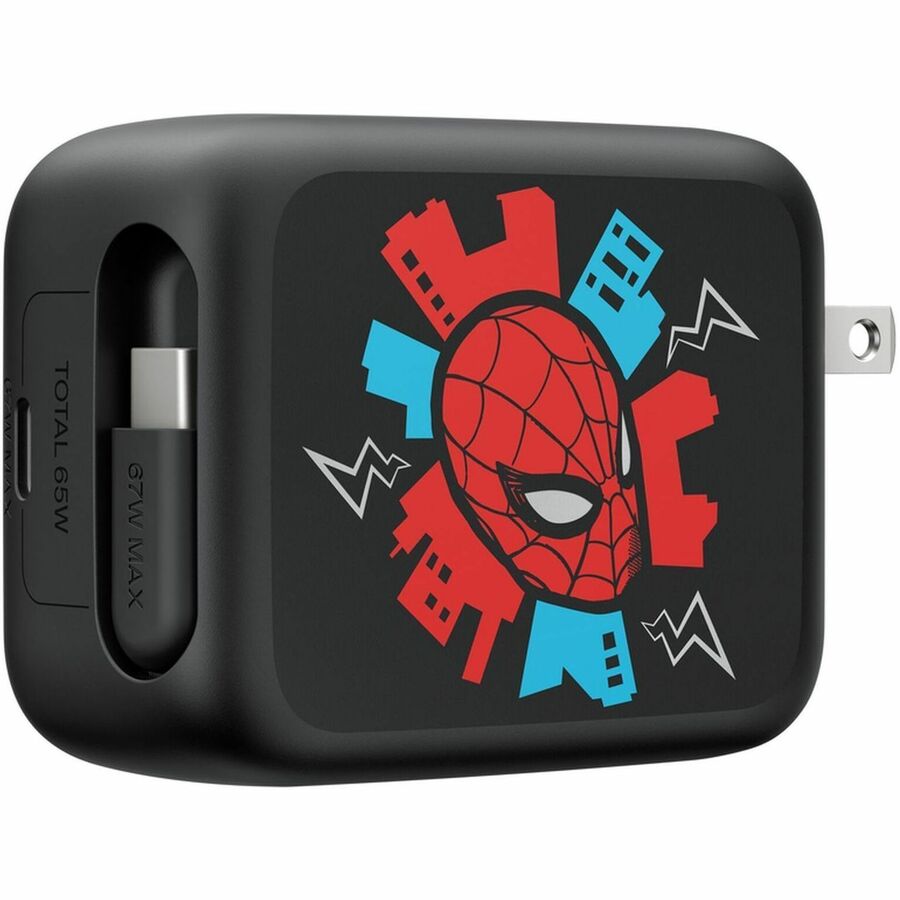 Alternate-Image6 Image for Belkin UltraCharge Retractable GaN Wall Charger 67W, Spider-Man: Brand New Day