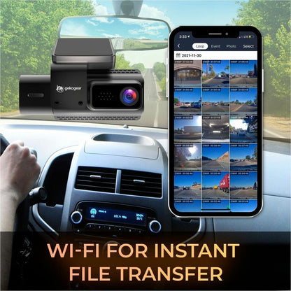 Alternate-Image7 Image for GekoGear 3 Channel 4K Dash Cam with GPS and App Access