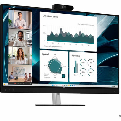 Alternate-Image3 Image for Dell Pro P P4326QEB 43" Class Webcam 4K UHD LED Monitor - 16:9 - Black