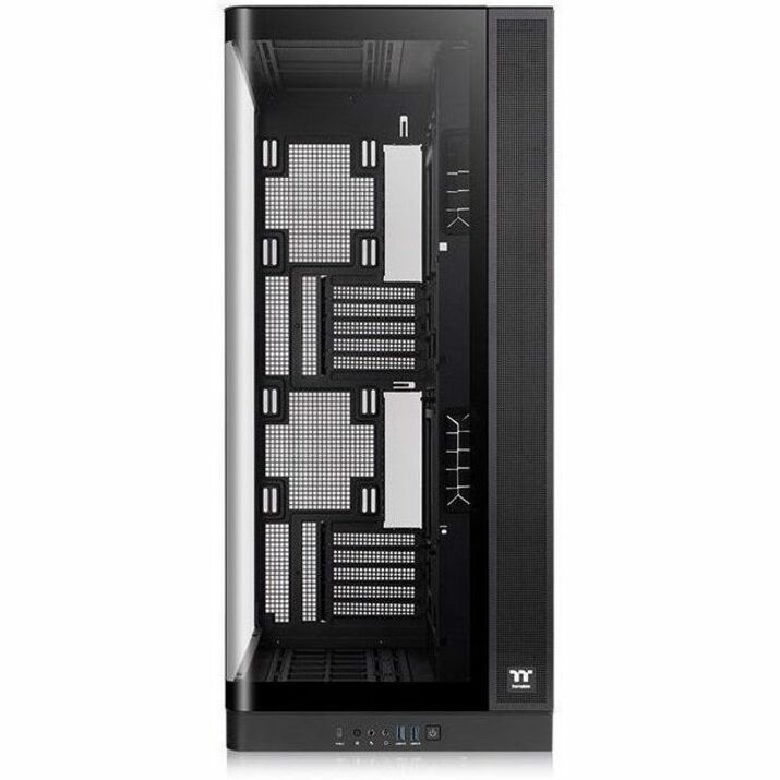 Front Image for Thermaltake Capo X Dual System Black Chassis with Detachable GPU Brace