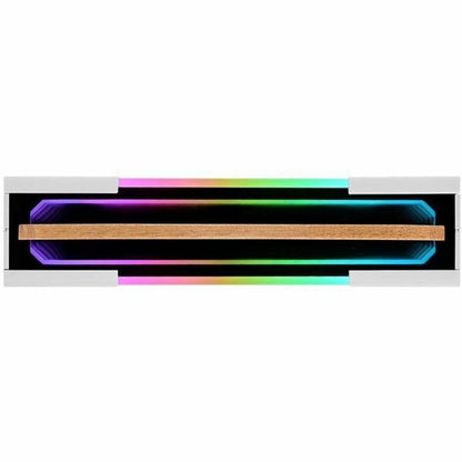 Alternate-Image10 Image for Thermaltake SWAFAN 120 EX INFINITY ARGB Sync PC Cooling Fan Wood Edition - Snow (3-Fan Pack)
