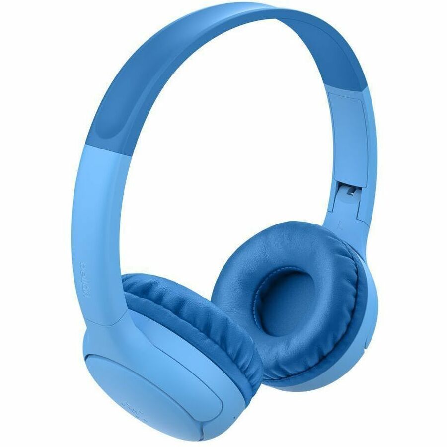 Right Image for Belkin SoundForm Mini 2 Wireless On-Ear Headphones for Kids, Blue