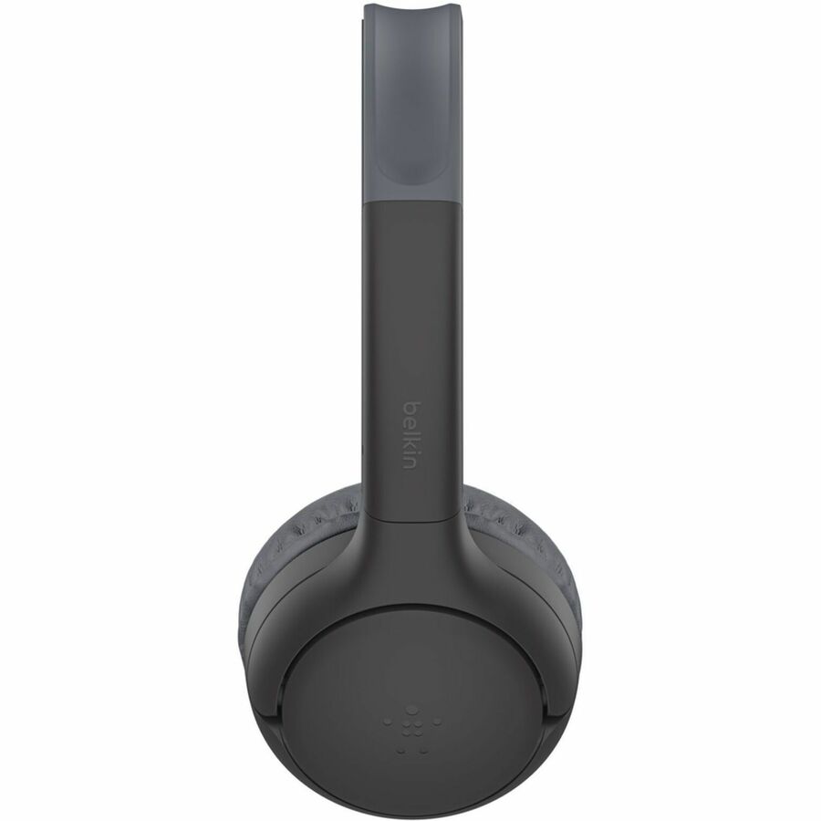 Left Image for Belkin SoundForm Mini 2 Wireless On-Ear Headphones for Kids, Black