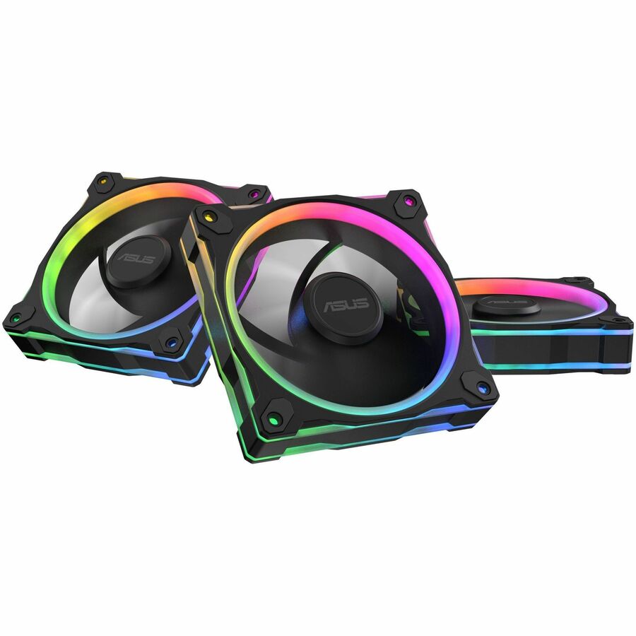 Alternate-Image4 Image for Asus Prime MR120 ARGB Fan - Triple Pack