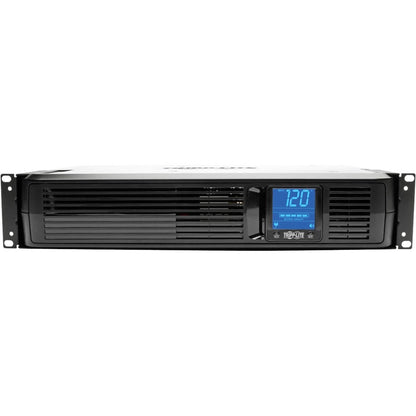 Front Image for Eaton Tripp Lite Series Smart LCD 1500VA 900W 120V Line-Interactive UPS - 8 Outlets, USB, DB9, 2U Rack/Tower