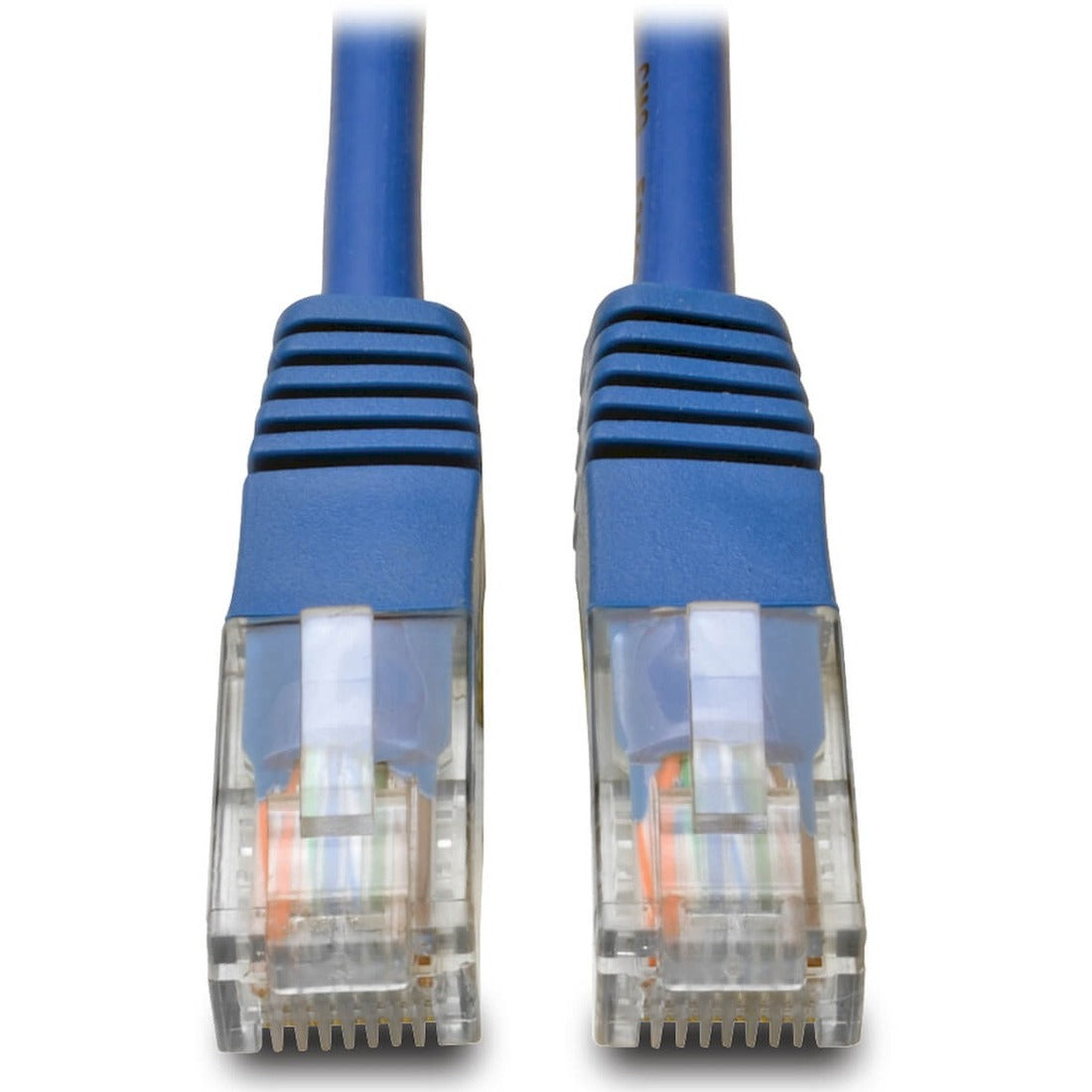 Main Image for Eaton Tripp Lite Series Cat5e 350 MHz Molded (UTP) Ethernet Cable (RJ45 M/M), PoE - Blue, 1 ft. (0.31 m)