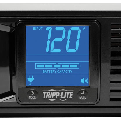 Alternate-Image3 Image for Eaton Tripp Lite Series SmartPro LCD 120V 1200VA 700W Line-Interactive UPS, AVR, 2U Rack/Tower, LCD, USB, DB9 Serial, 8 Outlets