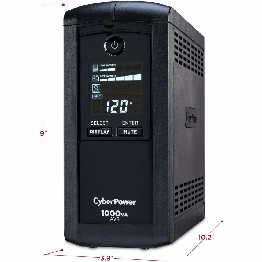 Alternate-Image3 Image for CyberPower CP1000AVRLCD Intelligent LCD UPS Systems