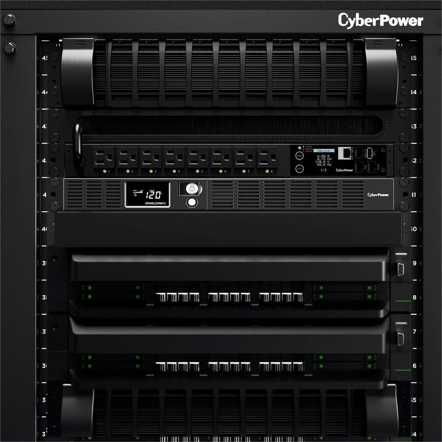 Alternate-Image6 Image for CyberPower OR500LCDRM1U Smart App LCD UPS Systems