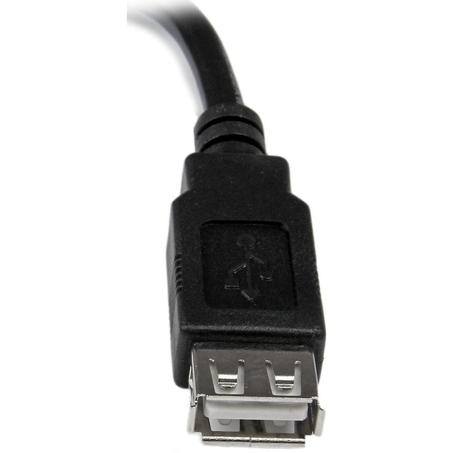 Alternate-Image4 Image for StarTech.com 6in USB 2.0 Extension Adapter Cable A to A - M/F