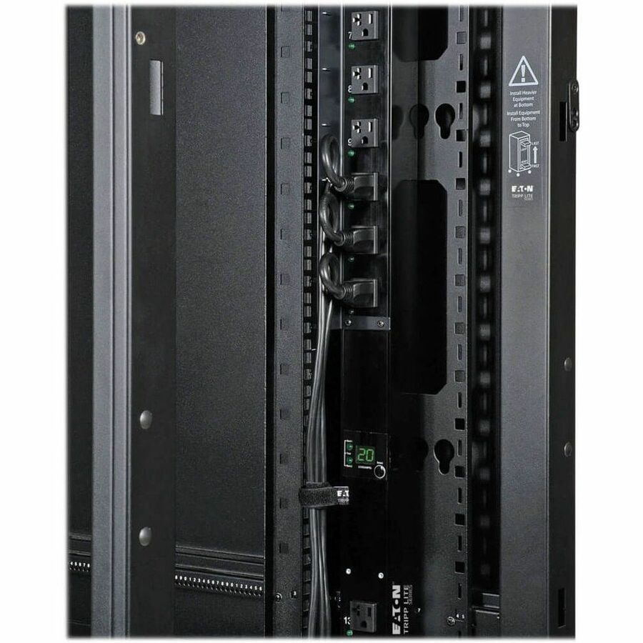 Alternate-Image9 Image for Eaton Tripp Lite Series SmartRack 42U Standard-Depth Rack Enclosure Cabinet with Doors and Side Panels