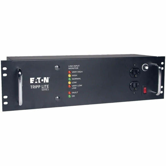 Main Image for Eaton Tripp Lite Series 2400W 120V 3U Rack-Mount Power Conditioner with Automatic Voltage Regulation (AVR), AC Surge Protection, 14 Outlets
