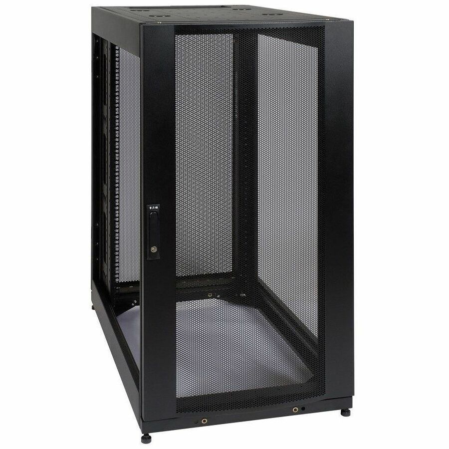 Alternate-Image3 Image for Eaton Tripp Lite Series 25U SmartRack Standard-Depth Half-Height Server Rack Enclosure, Doors and Side Panels