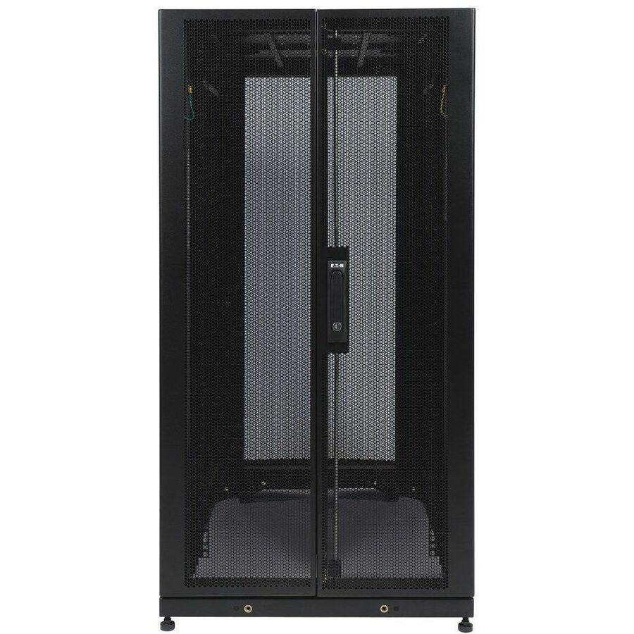 Alternate-Image1 Image for Eaton Tripp Lite Series 25U SmartRack Standard-Depth Half-Height Server Rack Enclosure, Doors and Side Panels