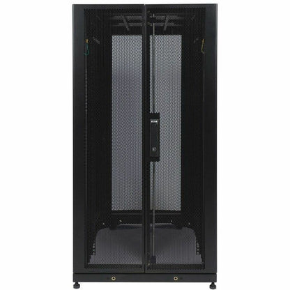 Alternate-Image1 Image for Eaton Tripp Lite Series 25U SmartRack Standard-Depth Half-Height Server Rack Enclosure, Doors and Side Panels