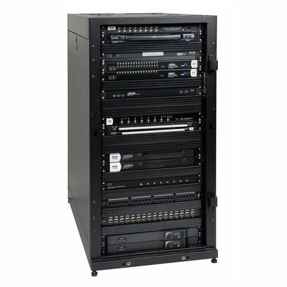 Alternate-Image7 Image for Eaton Tripp Lite Series 25U SmartRack Standard-Depth Half-Height Server Rack Enclosure, Doors and Side Panels