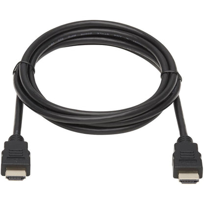 Alternate-Image1 Image for Eaton Tripp Lite Series High-Speed HDMI Cable, Digital Video with Audio, UHD 4K (M/M), Black, 10 ft. (3.05 m)